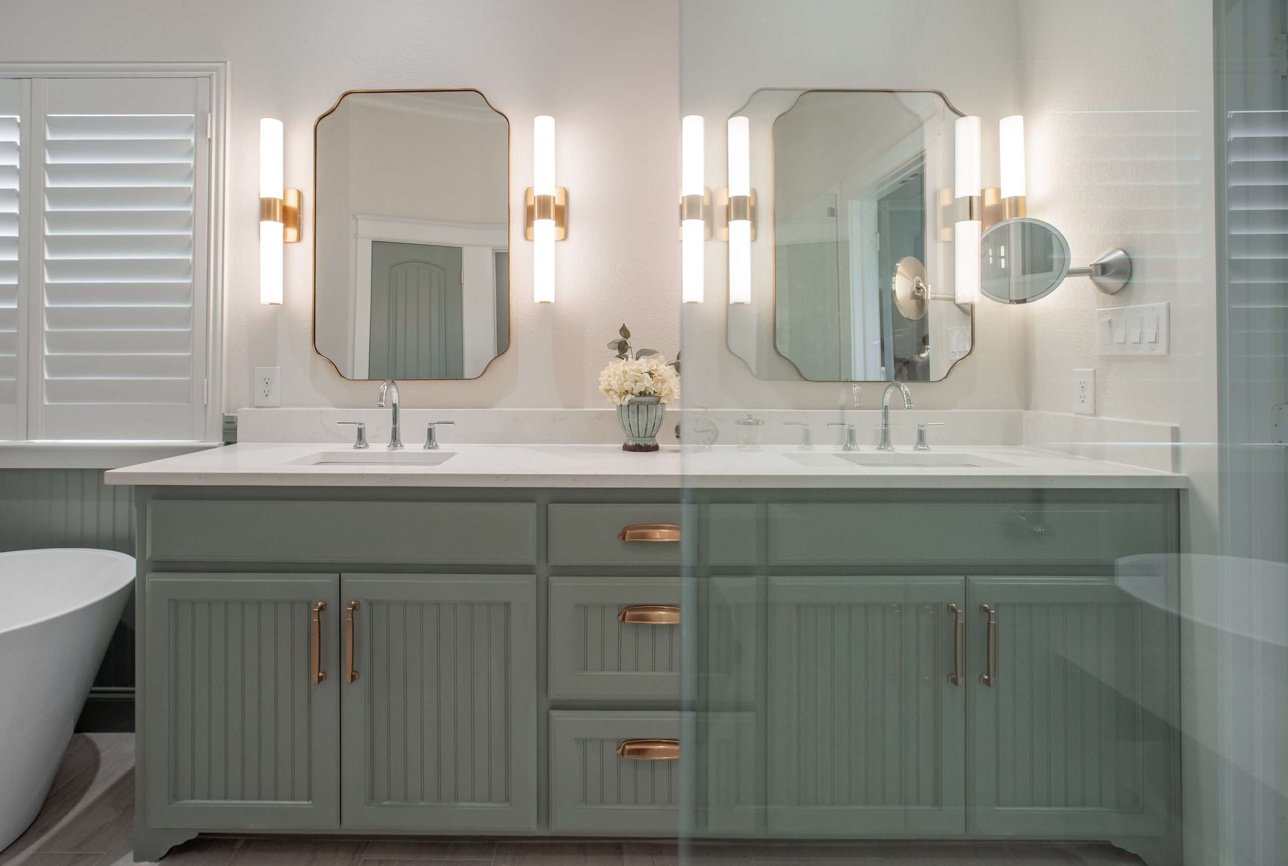 Wreedone custom bathroom remodel in North Texas
