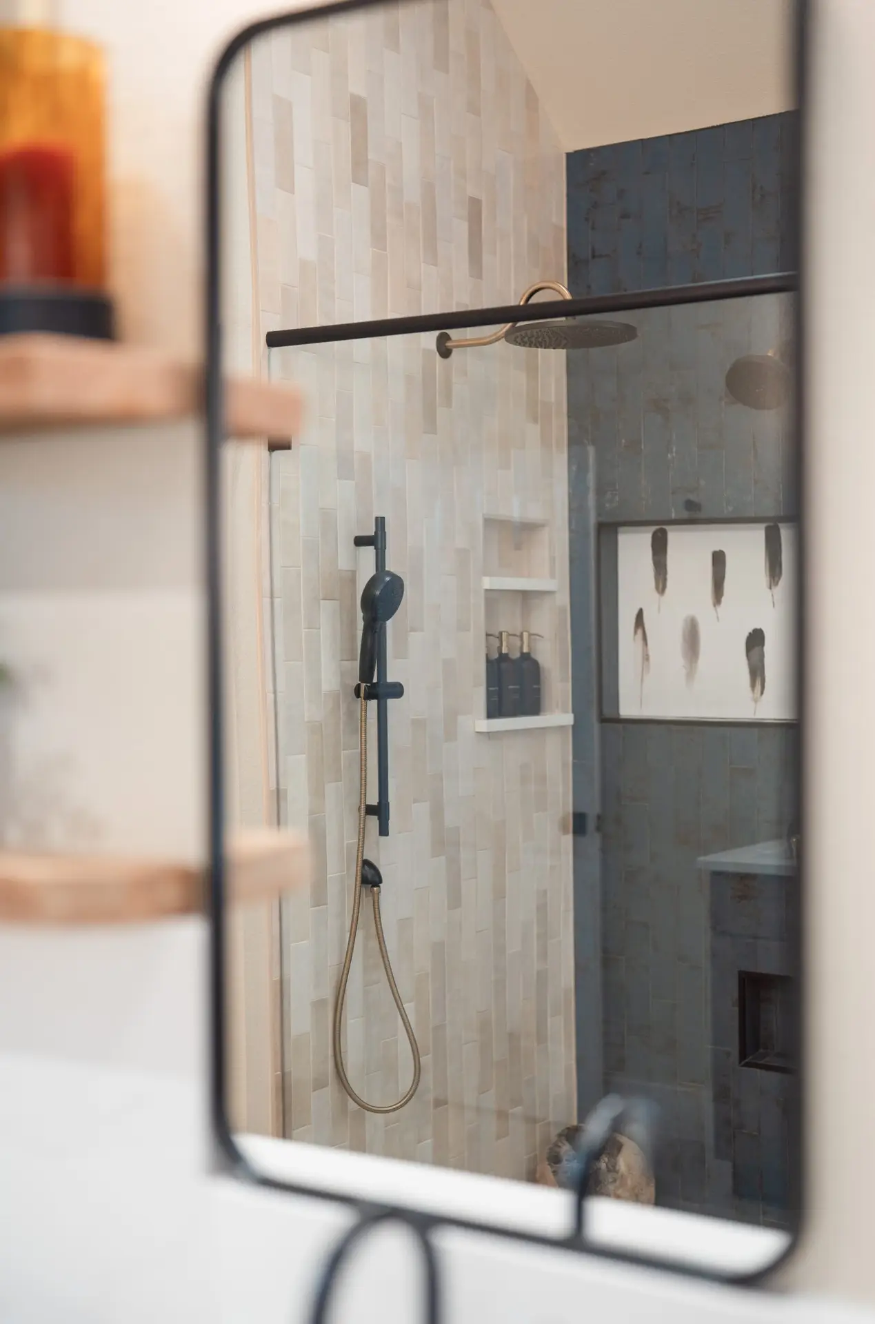 Custom bathroom remodel by Wreedone in North Texas