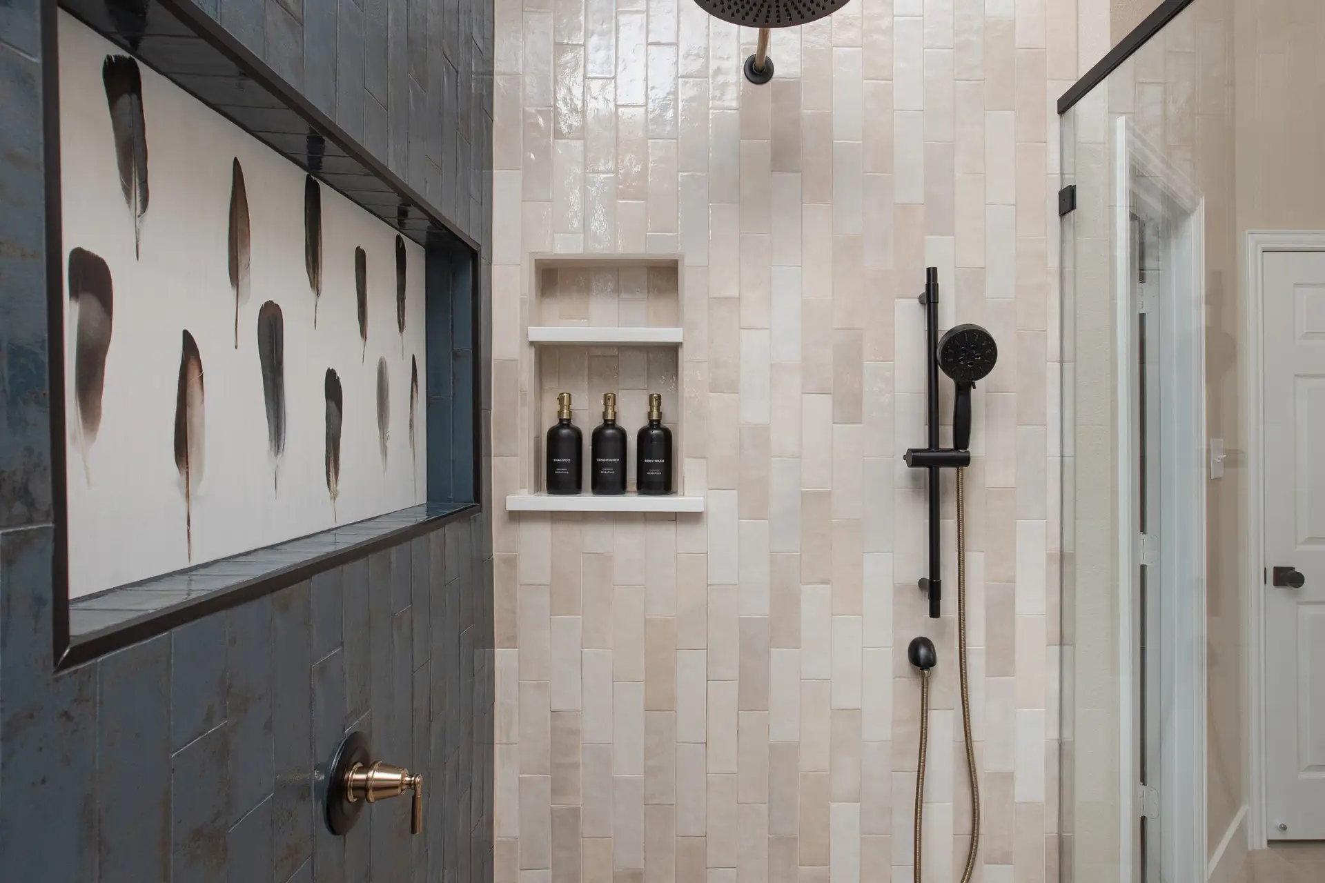 Custom bathroom remodel by Wreedone in North Texas