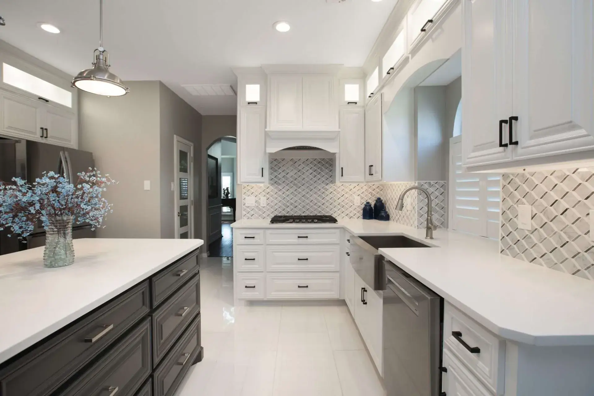 Custom kitchen remodel by Wreedone in Denton County, TX